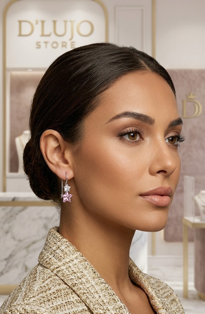 Aretes Colección Rosa