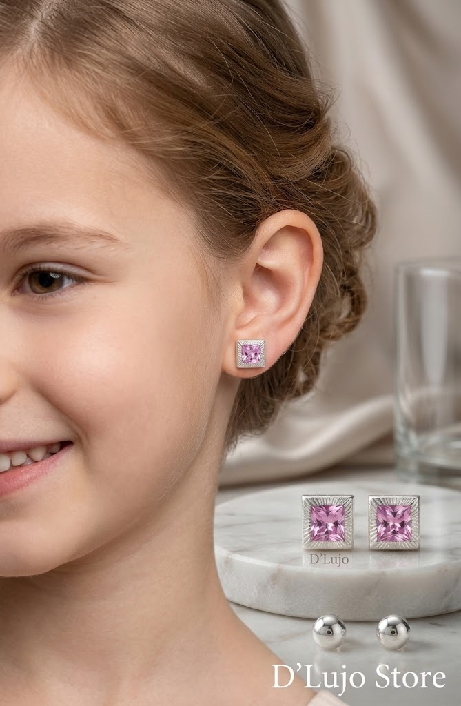 Aretes Colección Rosa