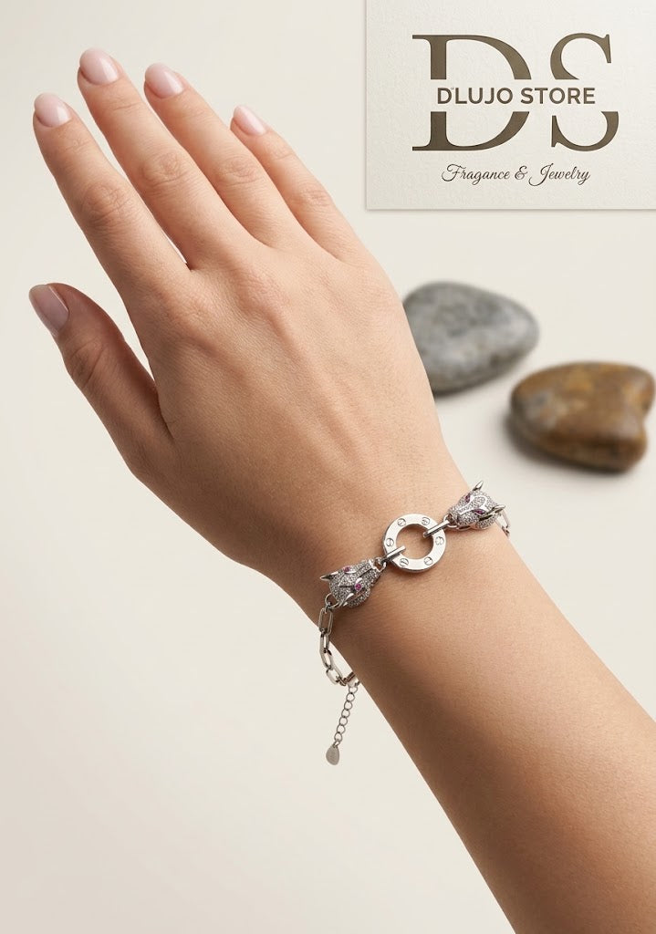 Pulsera Pantera  Círculo Glamour