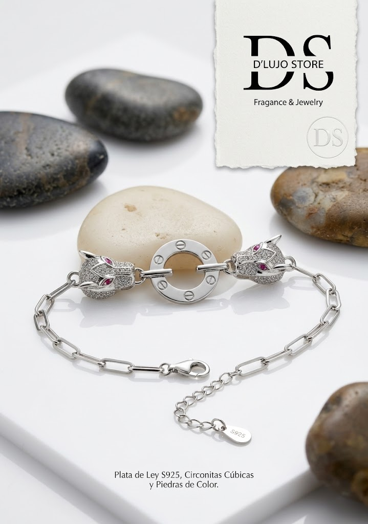 Pulsera Pantera  Círculo Glamour
