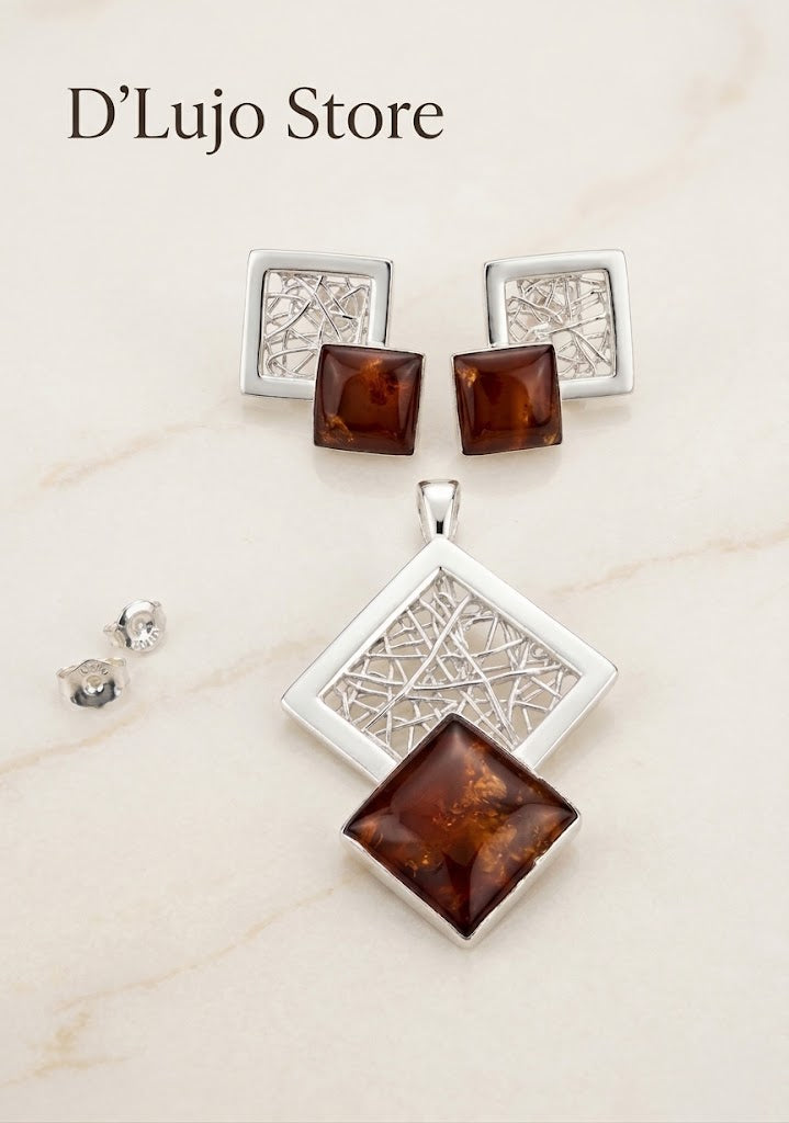 Colección Set Geometría Perfacta en Plata 925