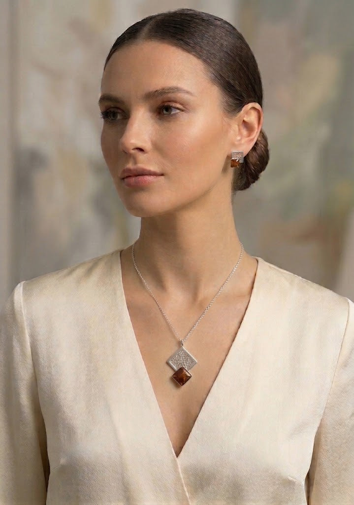 Colección Set Geometría Perfacta en Plata 925