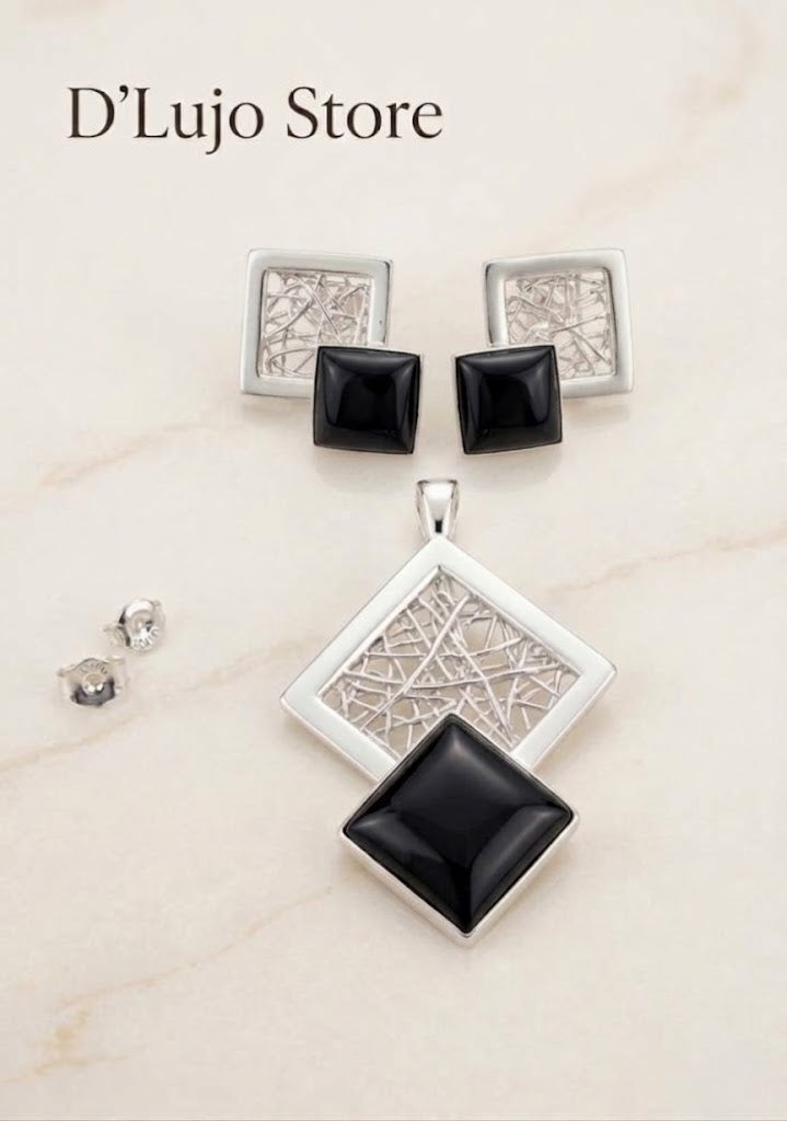 Colección Set Geometría Perfacta en Plata 925