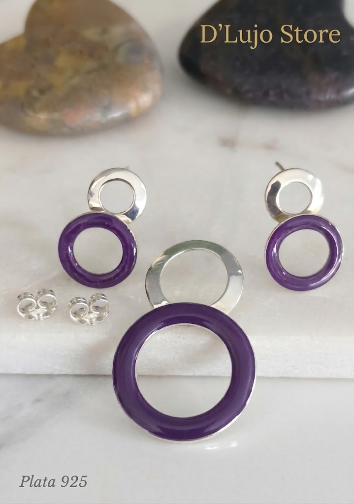 Colección Set de Círculos de Lujo – Plata 925