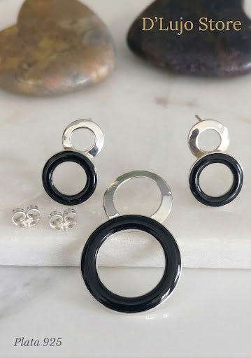 Colección Set de Círculos de Lujo – Plata 925