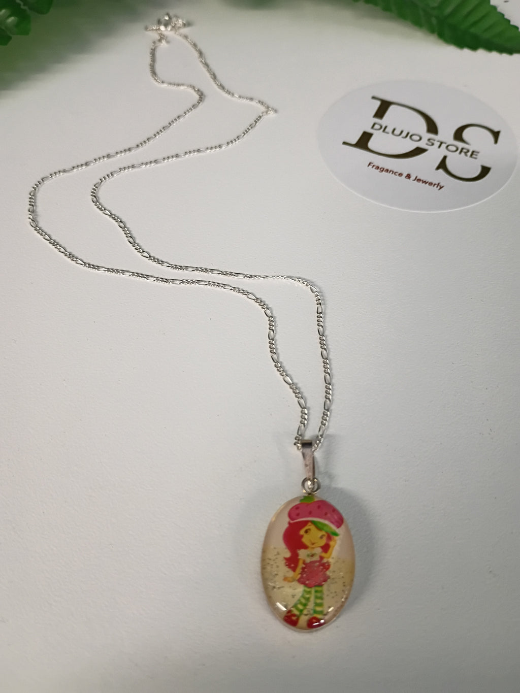 Collar Princesa Rosita Fresita en Plata 925