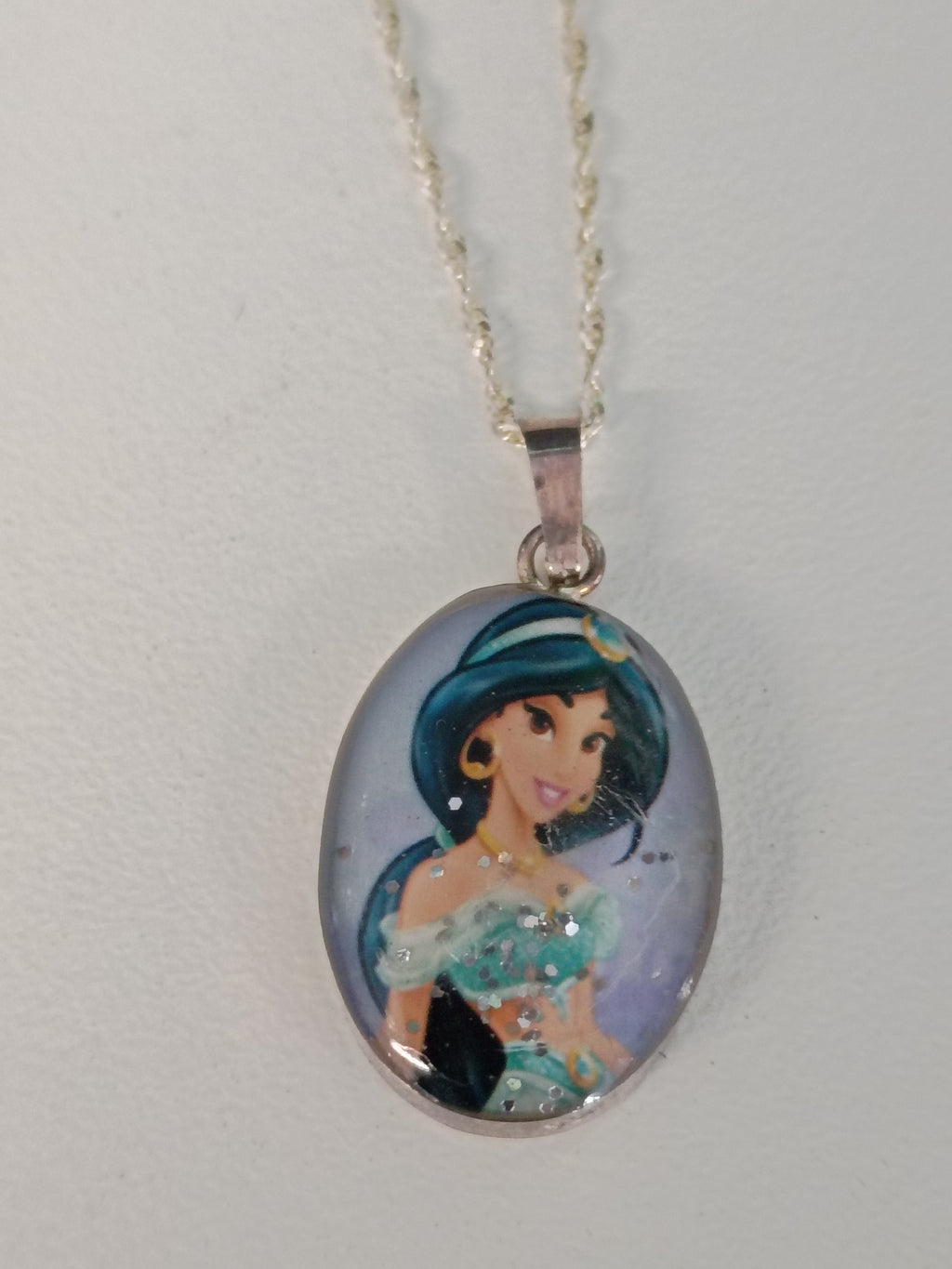 Collar Princesa Jasmine en Plata 925