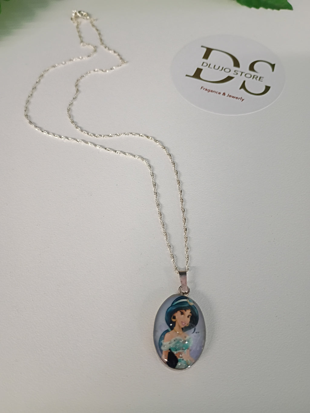 Collar Princesa Jasmine en Plata 925