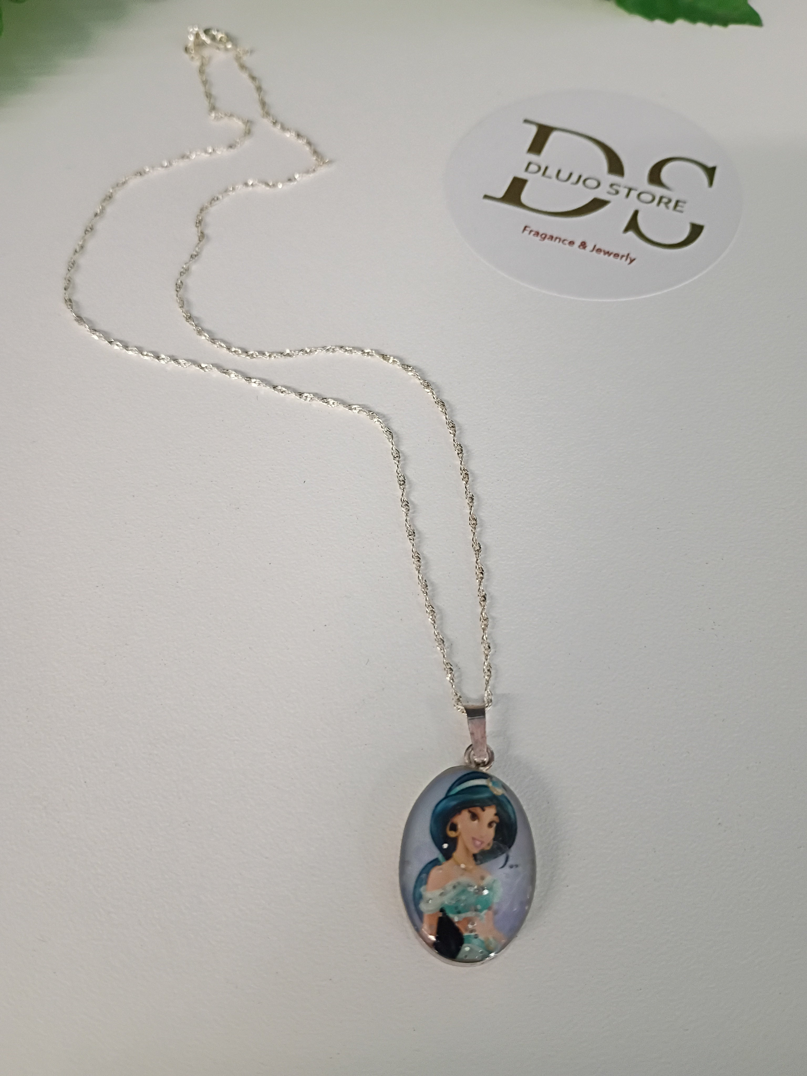 Collar Princesa Jasmine en Plata 925