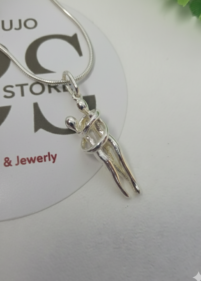 Dije “El Abrazo Eterno” en Plata 925