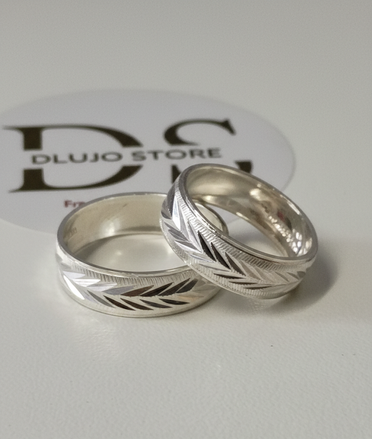 "Wheat of Life" Alliance in 925 Sterling Silver