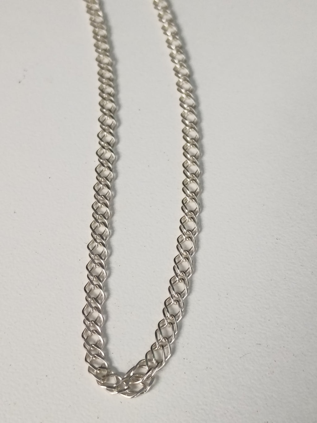 Cadena Doble Rombo en Plata 925