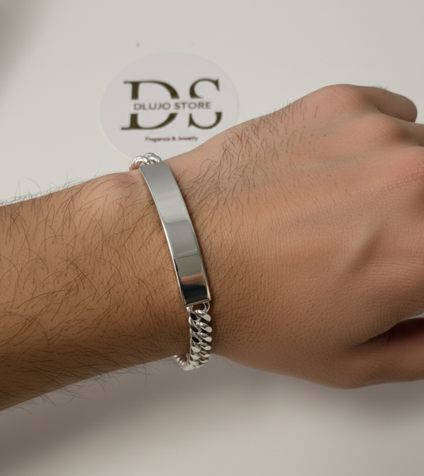 Pulsera de Identidad Grumet en Plata de Ley 925