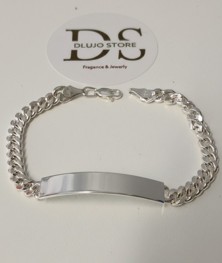 Pulsera de Identidad Grumet en Plata de Ley 925