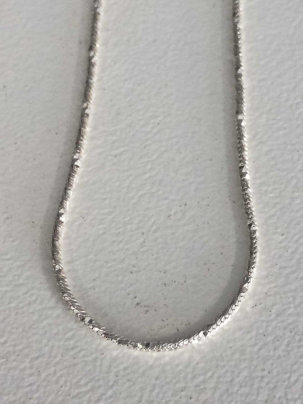 Cadena Liviana Cola de Ratón en Plata 925