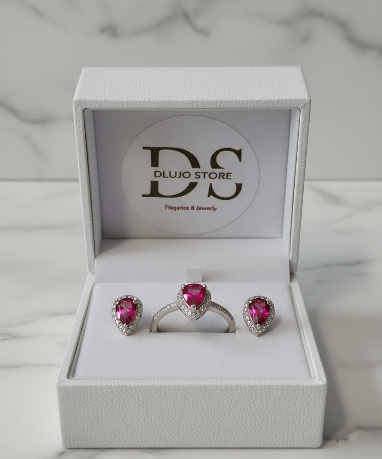 Set “Gotas de Amor” en Plata de Ley 925