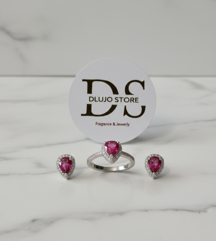 Set “Gotas de Amor” en Plata de Ley 925