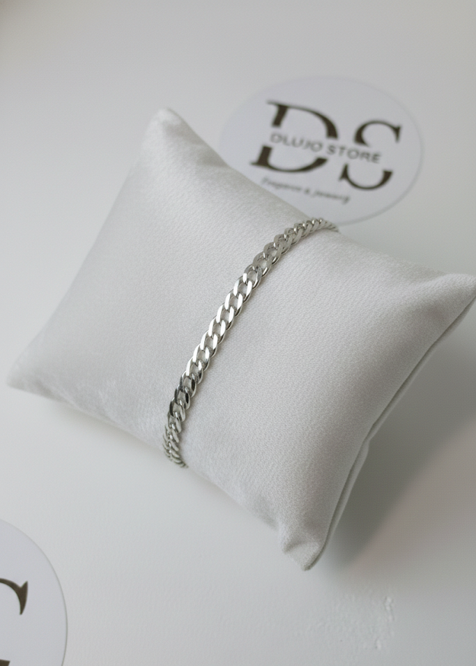 Pulsera Triple Rombo en Plata de Ley 925