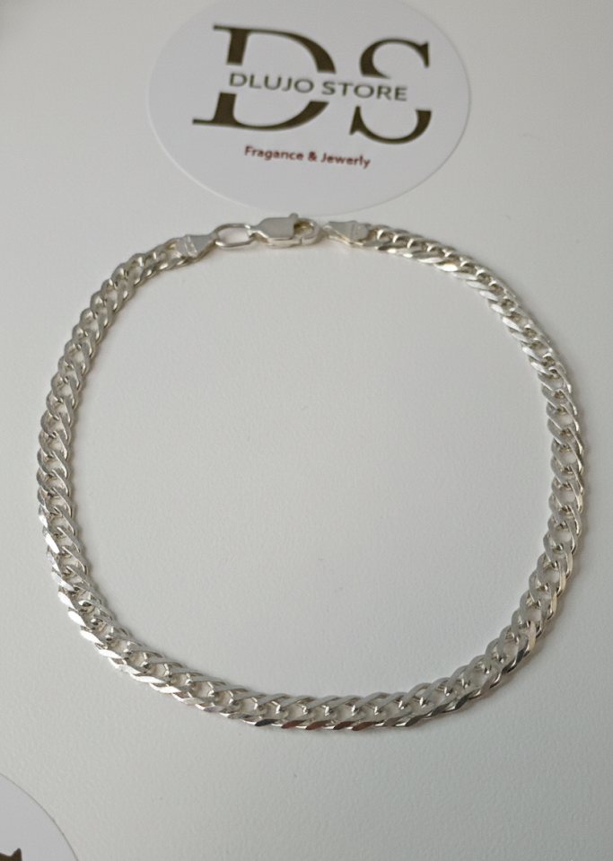Pulsera Triple Rombo en Plata de Ley 925