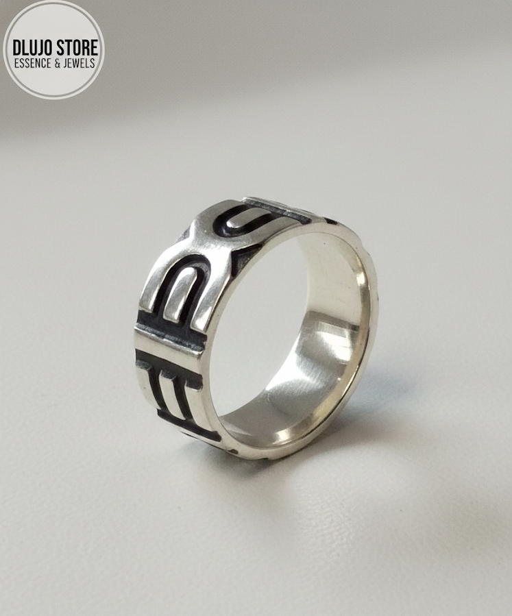 Anillo “Urban Prism” en Plata de Ley 925