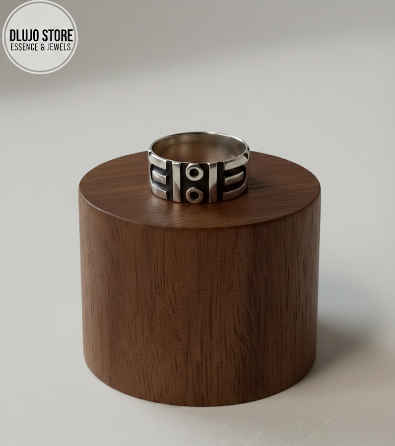 Anillo “Urban Prism” en Plata de Ley 925