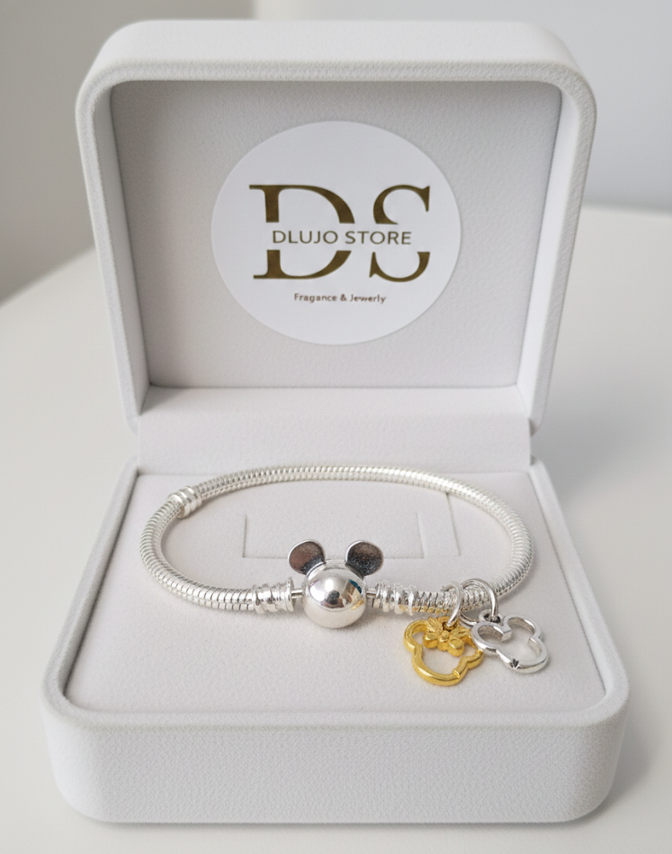 Pulsera Pan “Magical Mouse” en Plata de Ley 925