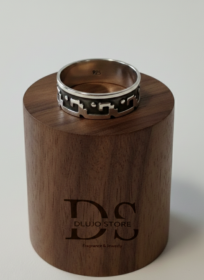 Anillo “Arte Geométrico” en Plata de Ley 925