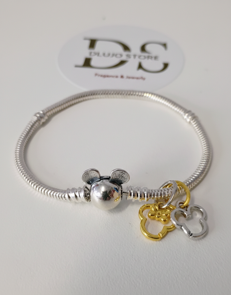 Pulsera Pan “Magical Mouse” en Plata de Ley 925