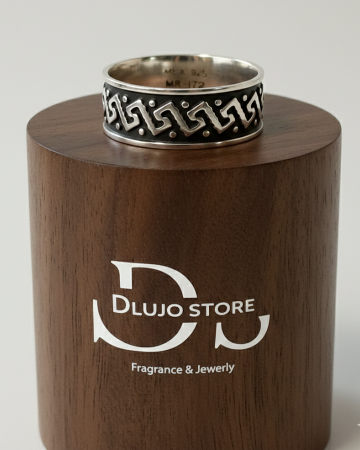 “Imperial Band” ring in 925 Sterling Silver