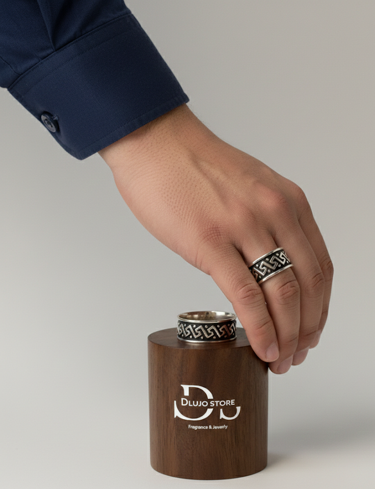 “Imperial Band” ring in 925 Sterling Silver