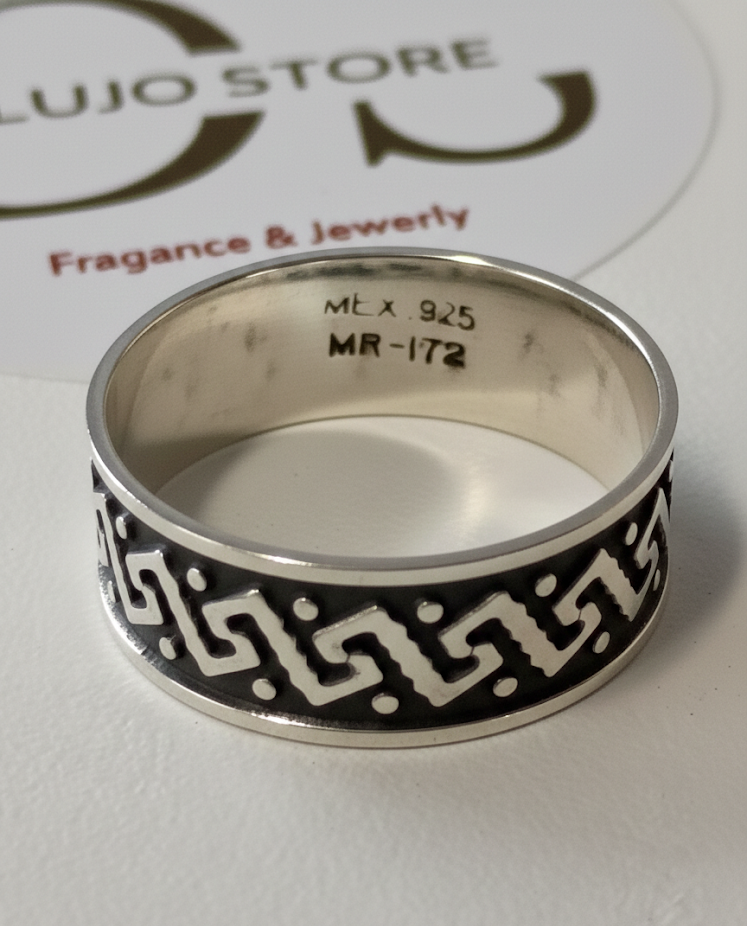 Anillo “Banda Imperial” en Plata de Ley 925