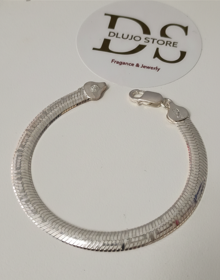 Pulsera Italiana en Plata de Ley 925