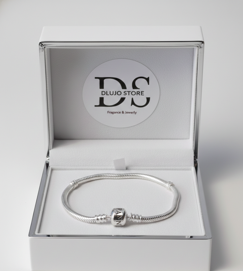 Pandora Style Essential Silver Bracelet in 925 Sterling Silver