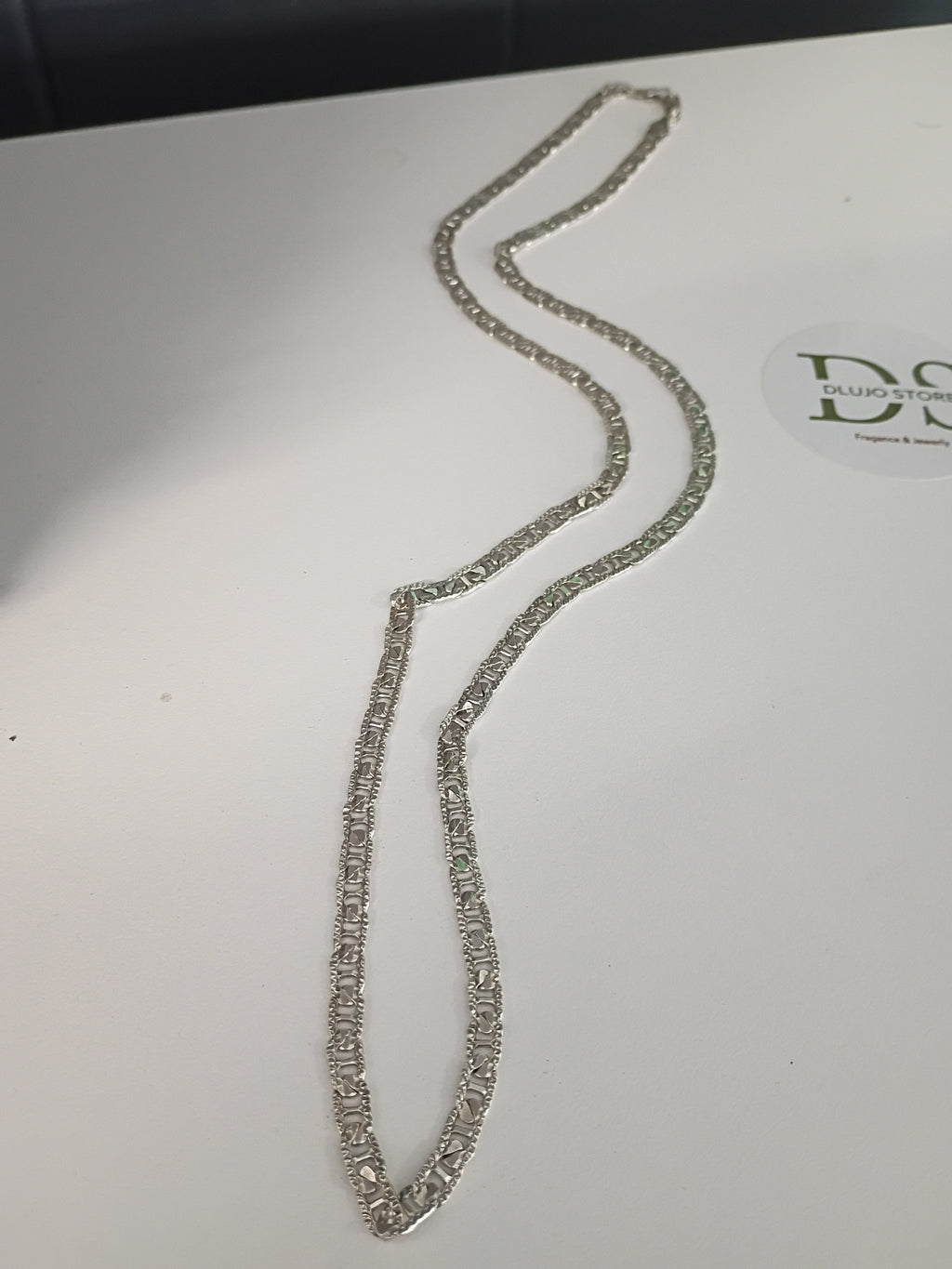 Cadena Estilo Gucci Diamantada en Plata 925