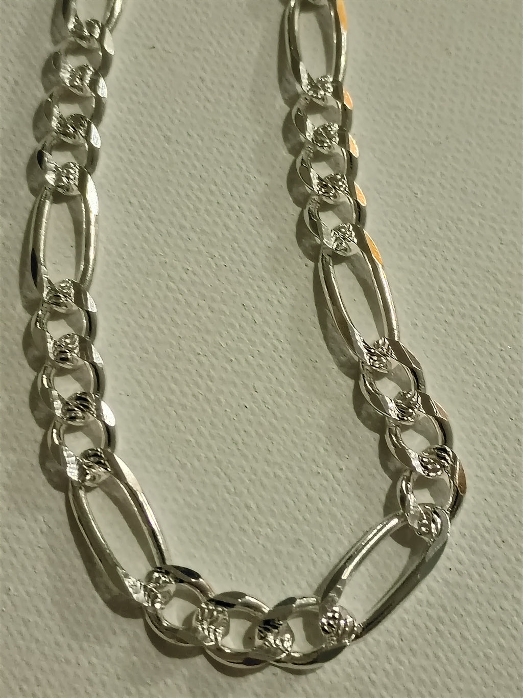 Cadena Fígaro en Plata 925