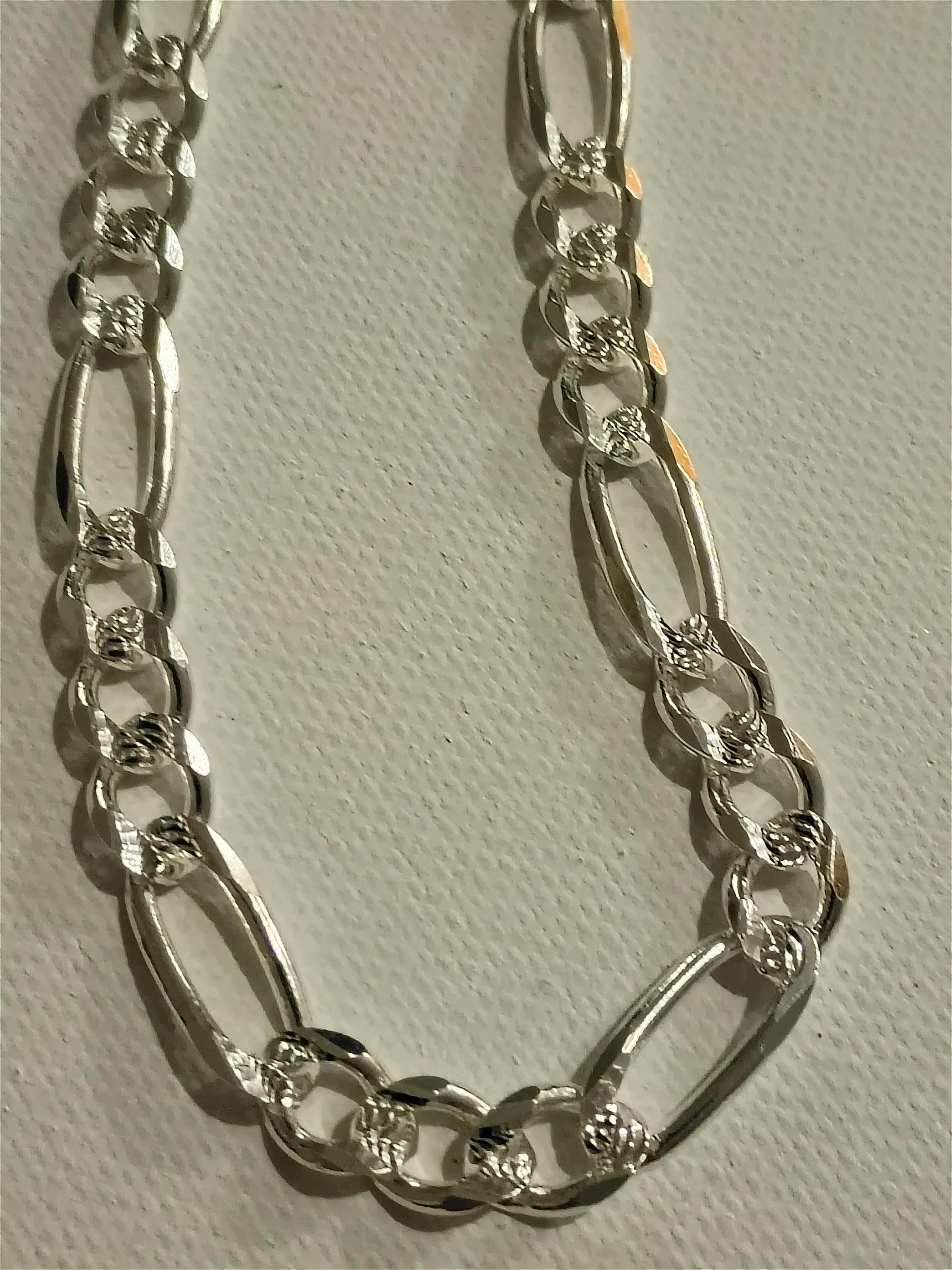 Cadena Fígaro en Plata 925