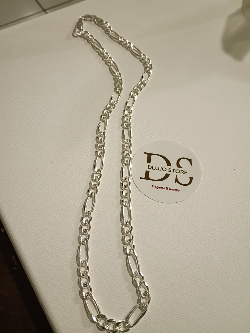 Cadena Fígaro en Plata 925