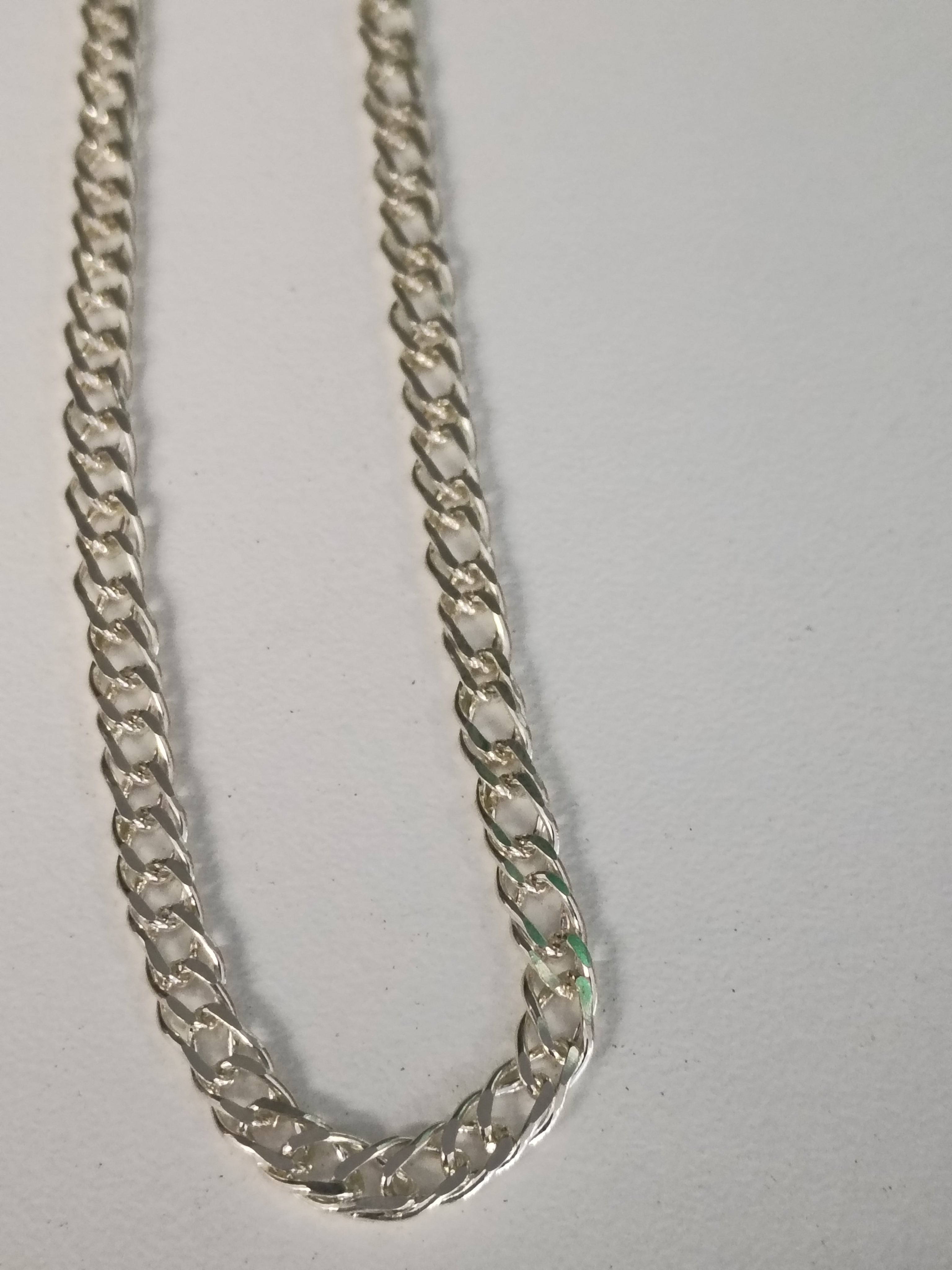 Cadena Triple Rombo en Plata 925