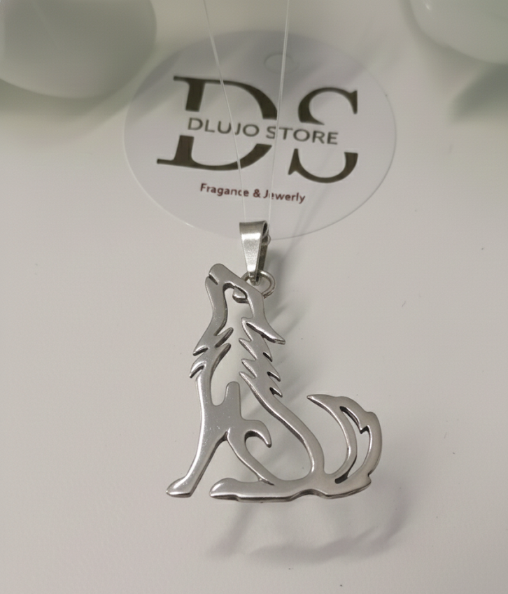 Dije “Lobo Fuerza y Libertad” en Plata de Ley 925