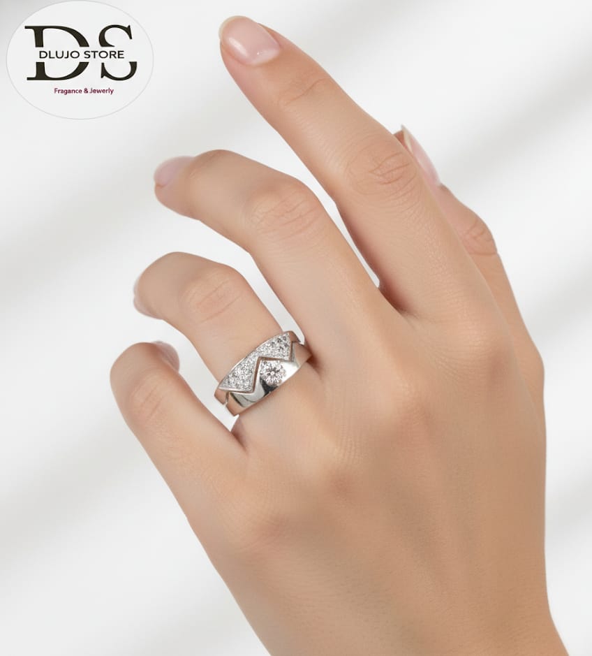 Set para Boda “Dúo Imperial” en Plata de Ley 925