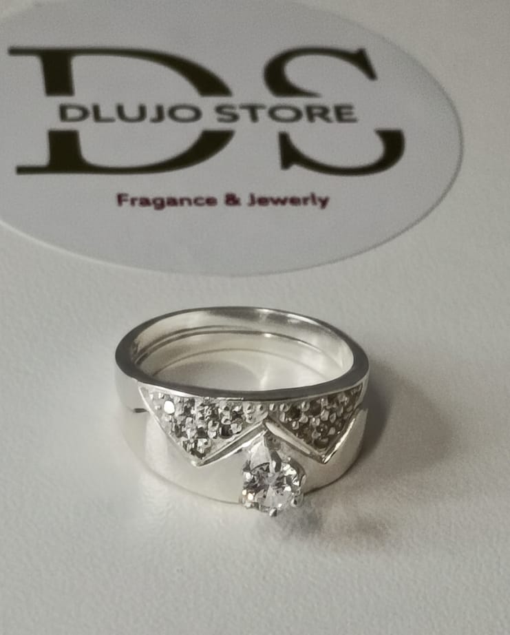 Set para Boda “Dúo Imperial” en Plata de Ley 925