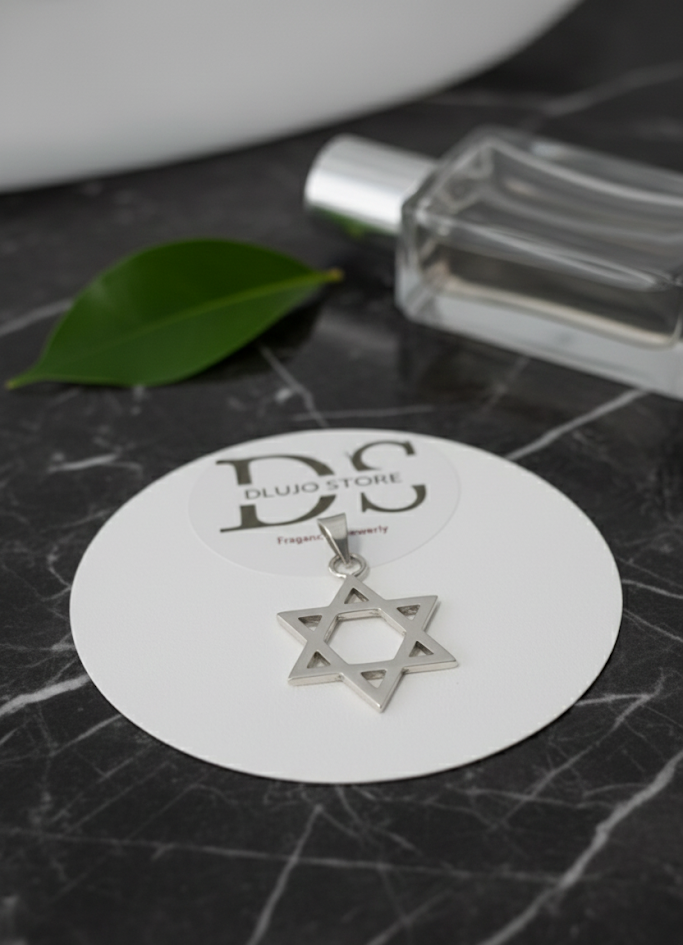 Dije Estrella de David “Elegancia y Espiritualidad” en Plata de Ley 925