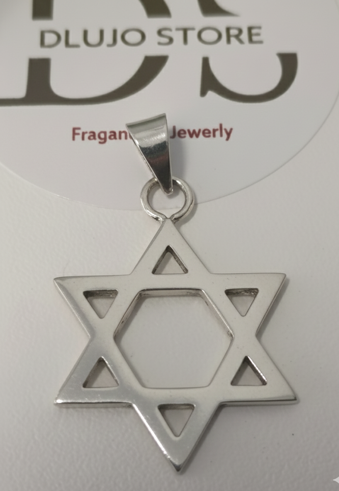 Dije Estrella de David “Elegancia y Espiritualidad” en Plata de Ley 925