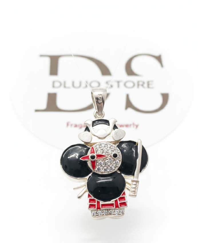 Dije Samurai en Plata de Ley 925