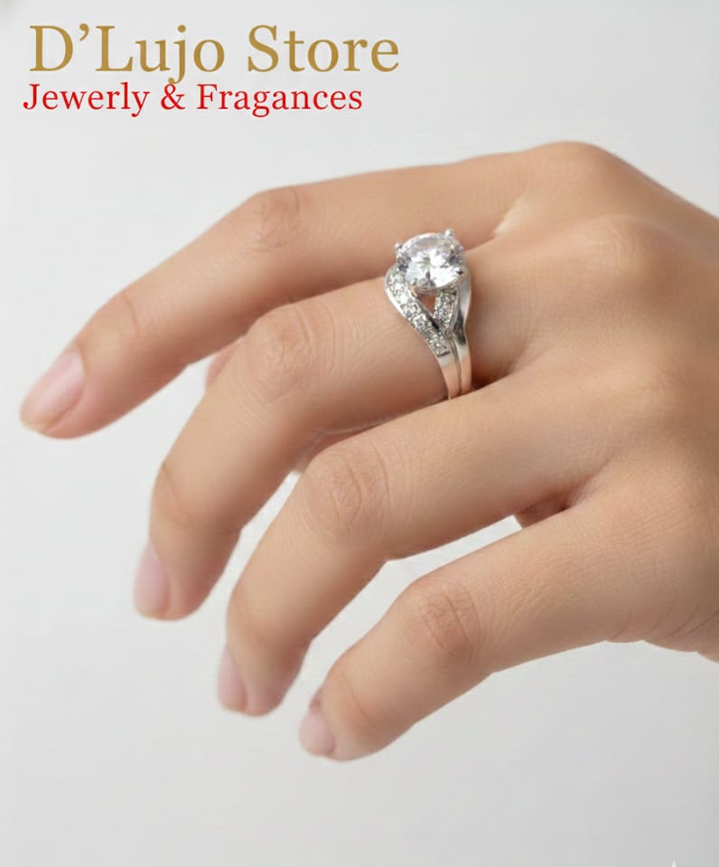 Set para Boda “Dúo Infinito Romance” en Plata de Ley 925
