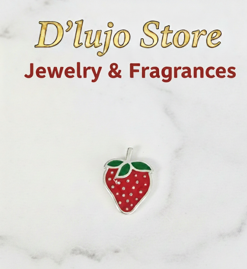 Dije Sweet Strawberry en Plata 925