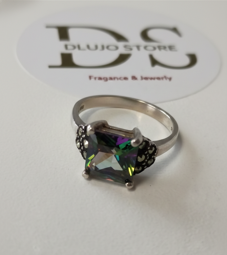Anillo “Prisma Multicolor” en Plata de Ley 925