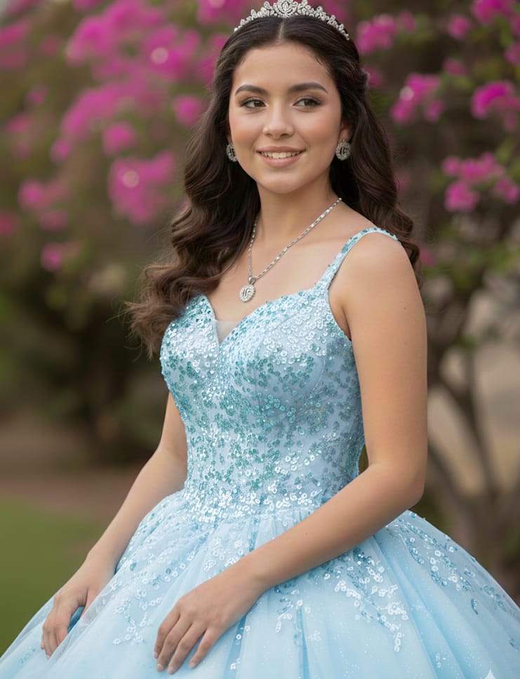 Set de Quinceañera en Plata 925