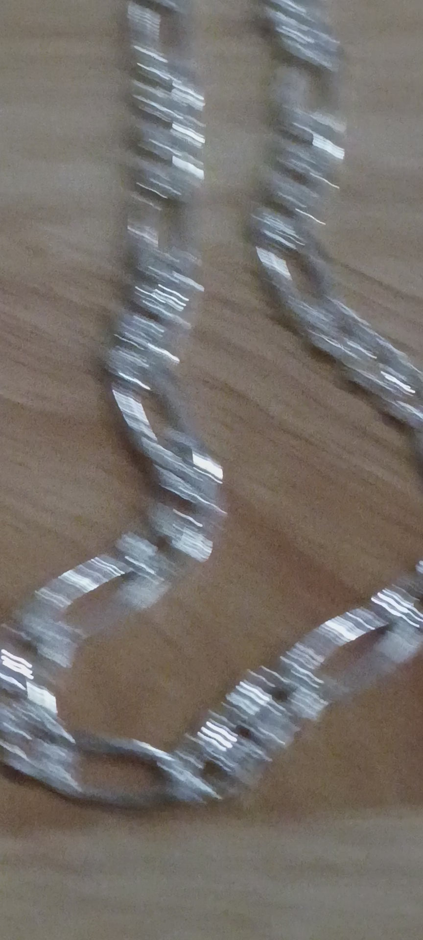 Cadena Fígaro Texturizada en Plata 925