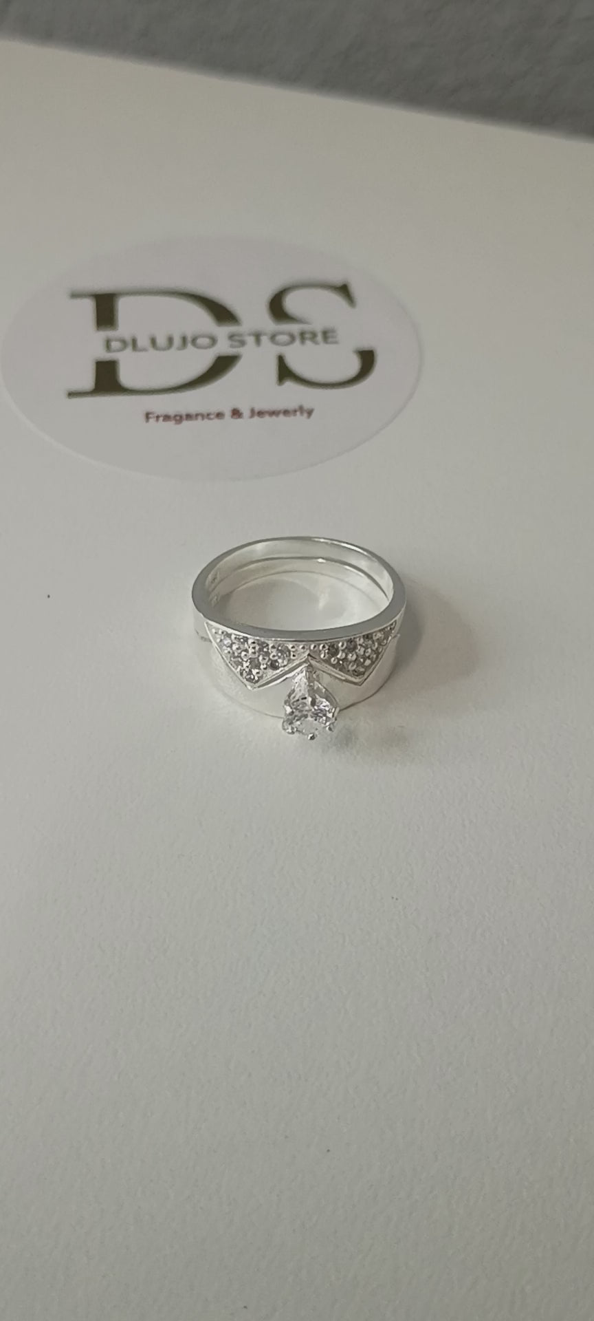 Set para Boda “Dúo Imperial” en Plata de Ley 925